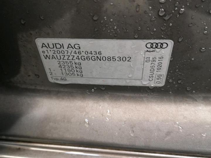 Photo 8 VIN: WAUZZZ4G6GN085302 - AUDI A6 