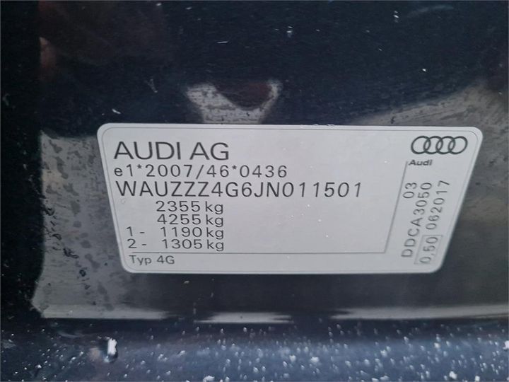 Photo 4 VIN: WAUZZZ4G6JN011501 - AUDI A6 