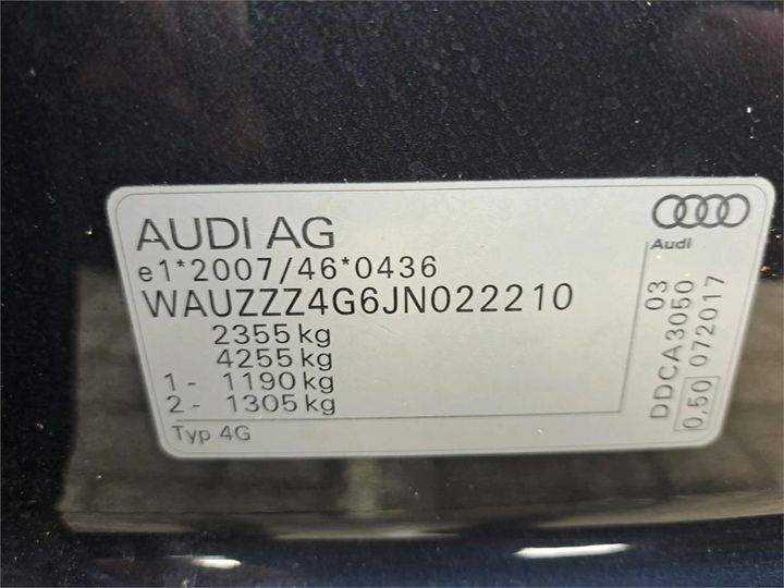 Photo 4 VIN: WAUZZZ4G6JN022210 - AUDI A6 