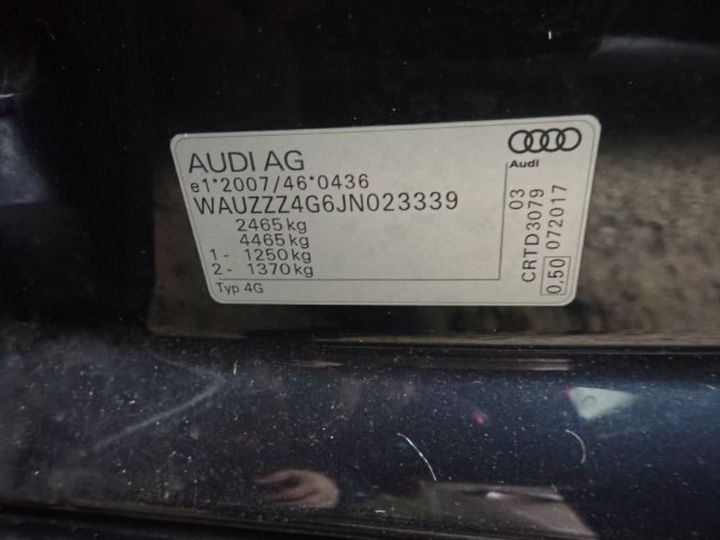 Photo 11 VIN: WAUZZZ4G6JN023339 - AUDI A6 AVANT 