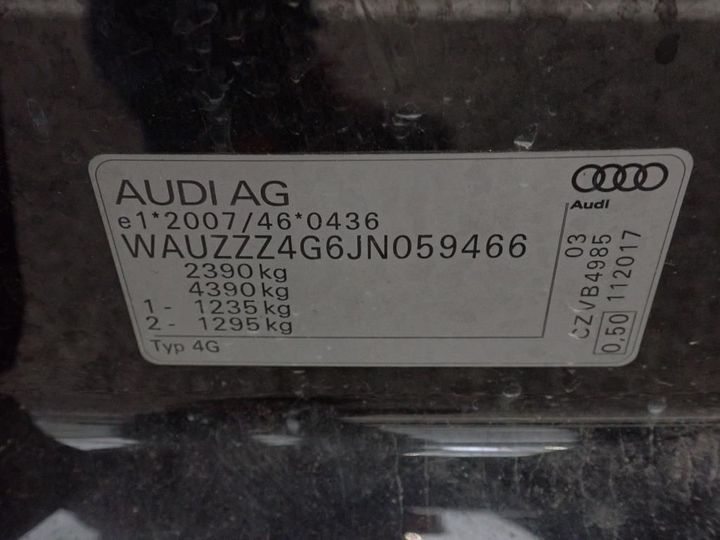 Photo 13 VIN: WAUZZZ4G6JN059466 - AUDI A6 AVANT 