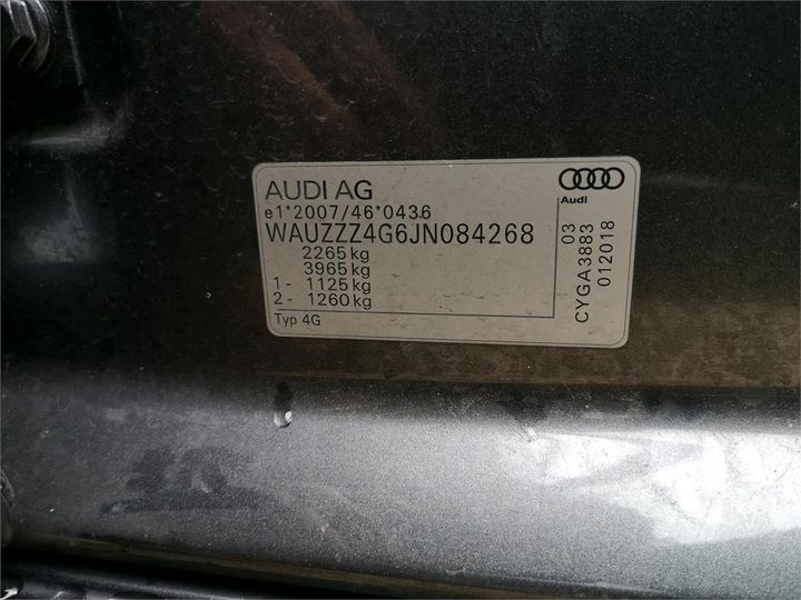 Photo 15 VIN: WAUZZZ4G6JN084268 - AUDI A6 AVANT 