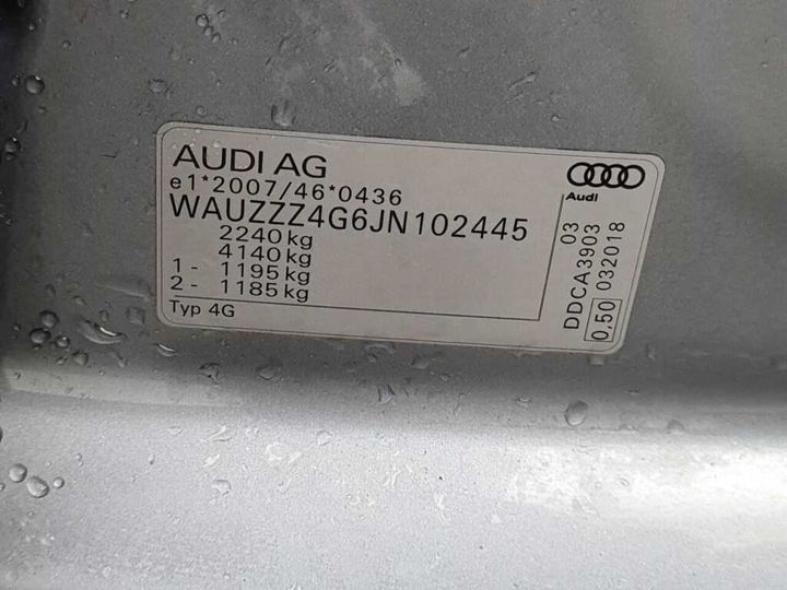 Photo 36 VIN: WAUZZZ4G6JN102445 - AUDI A6 