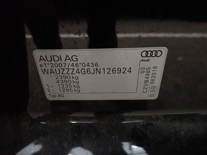 Photo 11 VIN: WAUZZZ4G6JN126924 - AUDI A6 AVANT 