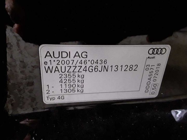 Photo 22 VIN: WAUZZZ4G6JN131282 - AUDI A6 AVANT 2.0 TDI 