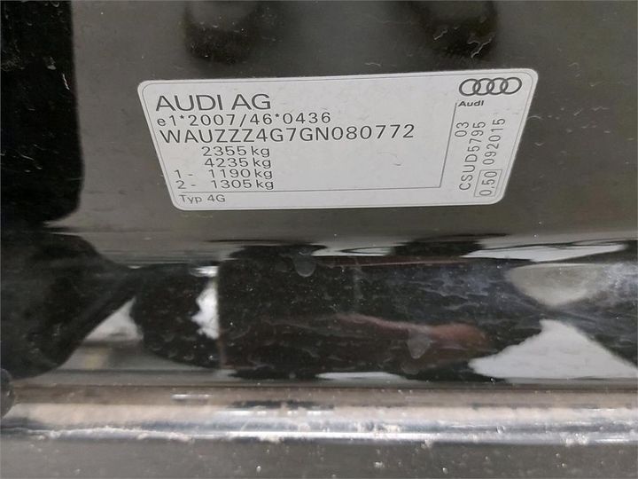 Photo 6 VIN: WAUZZZ4G7GN080772 - AUDI A6 AVANT 