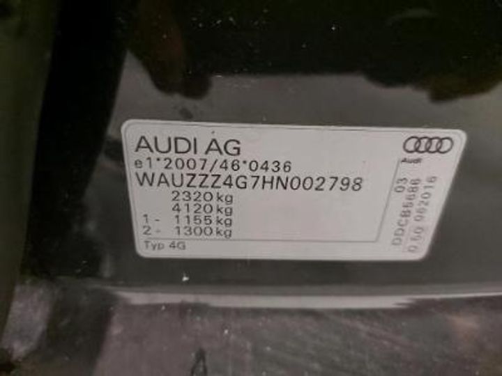 Photo 12 VIN: WAUZZZ4G7HN002798 - AUDI A6 AVANT DIESEL - 2015 