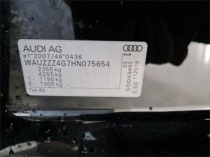 Photo 8 VIN: WAUZZZ4G7HN075654 - AUDI A6 