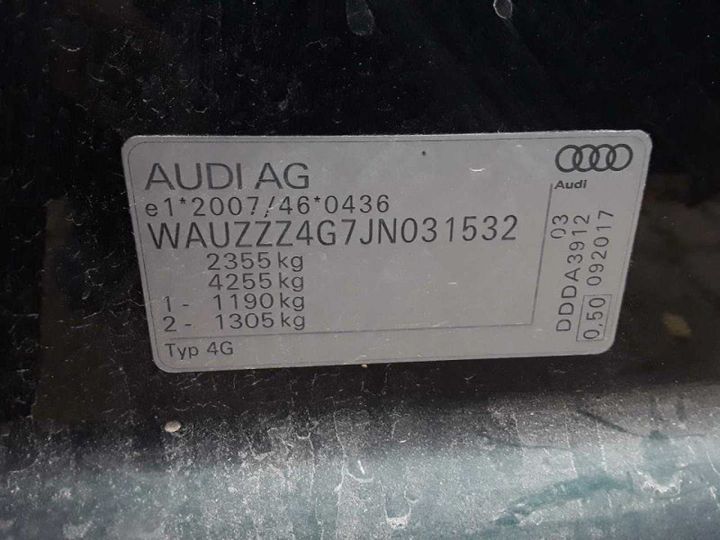 Photo 11 VIN: WAUZZZ4G7JN031532 - AUDI A6 AVANT 2.0 TDI 