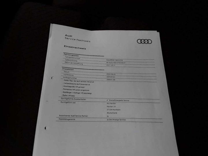 Photo 22 VIN: WAUZZZ4G7JN031532 - AUDI A6 AVANT 2.0 TDI 