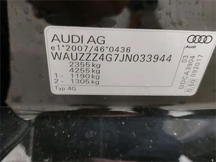 Photo 6 VIN: WAUZZZ4G7JN033944 - AUDI A6 AVANT 