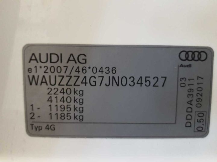 Photo 12 VIN: WAUZZZ4G7JN034527 - AUDI A6 2.0 TDI ULTRA S 