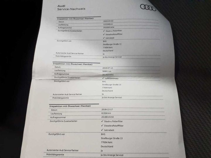 Photo 29 VIN: WAUZZZ4G7JN034527 - AUDI A6 2.0 TDI ULTRA S 