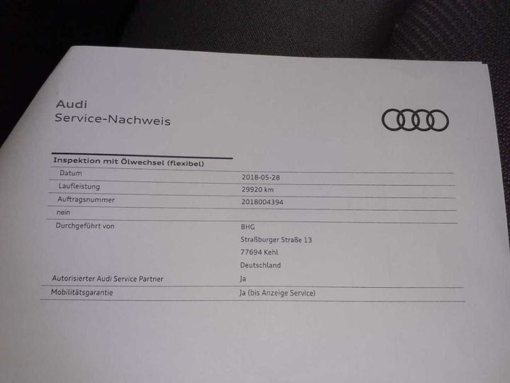 Photo 30 VIN: WAUZZZ4G7JN034527 - AUDI A6 2.0 TDI ULTRA S 