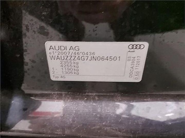 Photo 11 VIN: WAUZZZ4G7JN064501 - AUDI A6 AVANT DIESEL - 2015 