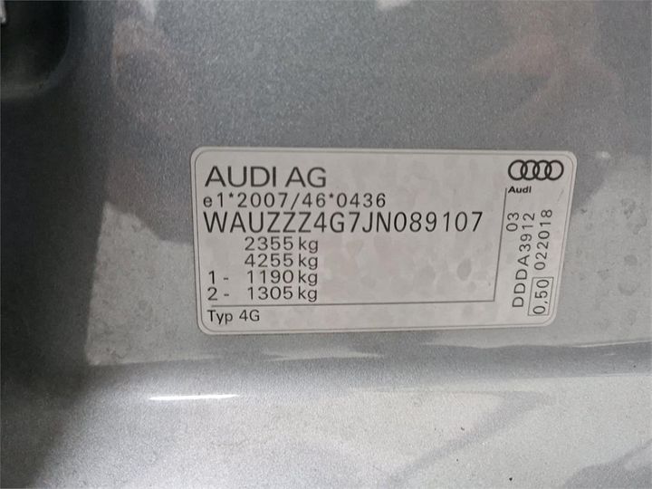 Photo 14 VIN: WAUZZZ4G7JN089107 - AUDI A6 AVANT 