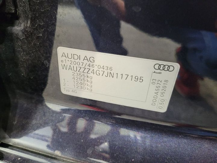 Photo 11 VIN: WAUZZZ4G7JN117195 - AUDI A6 