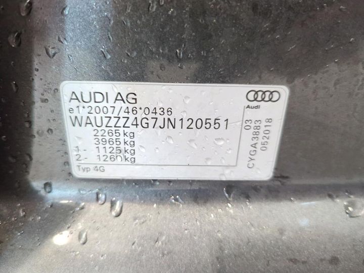 Photo 14 VIN: WAUZZZ4G7JN120551 - AUDI A6 AVANT 