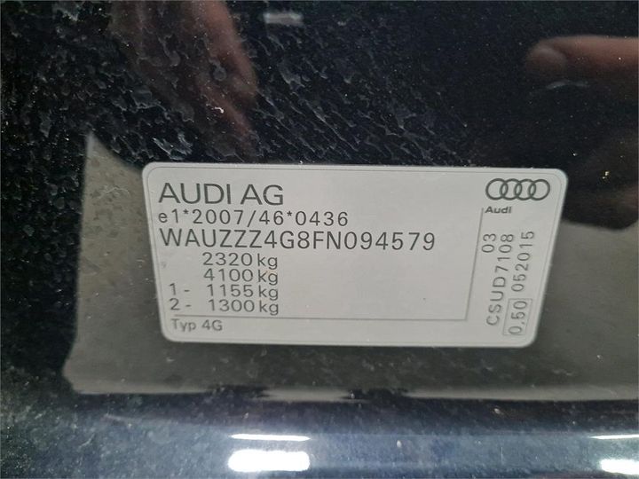 Photo 6 VIN: WAUZZZ4G8FN094579 - AUDI A6 AVANT 