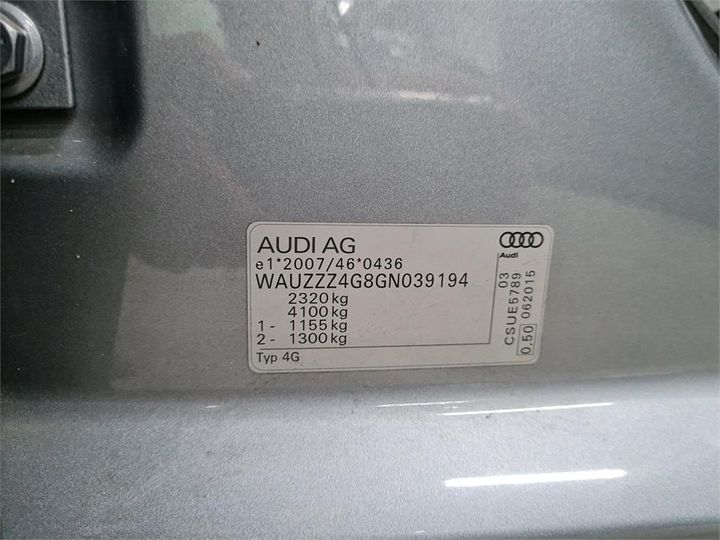 Photo 6 VIN: WAUZZZ4G8GN039194 - AUDI A6 AVANT 