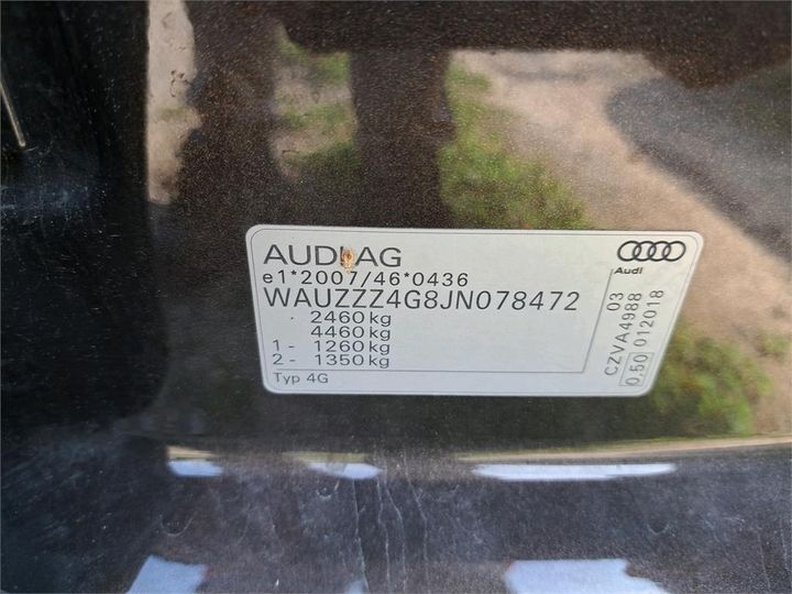 Photo 7 VIN: WAUZZZ4G8JN078472 - AUDI A6 AVANT 