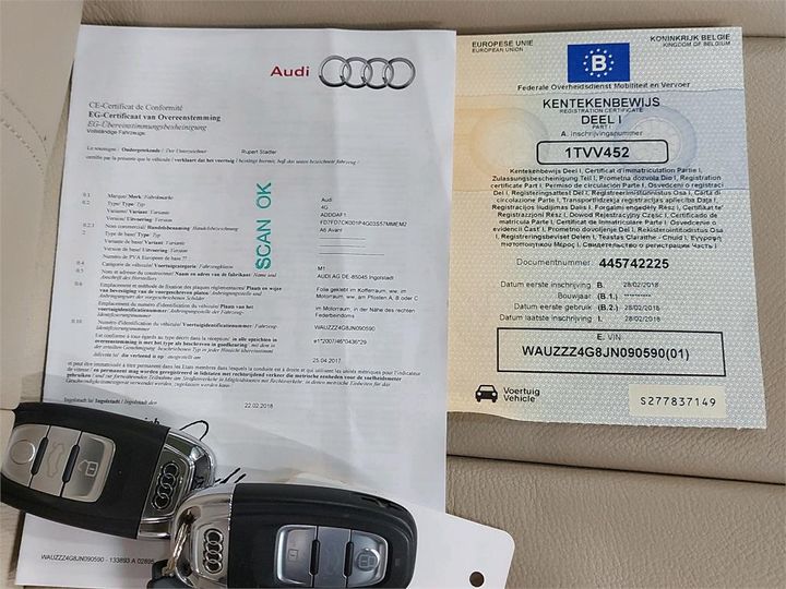 Photo 4 VIN: WAUZZZ4G8JN090590 - AUDI A6 AVANT 