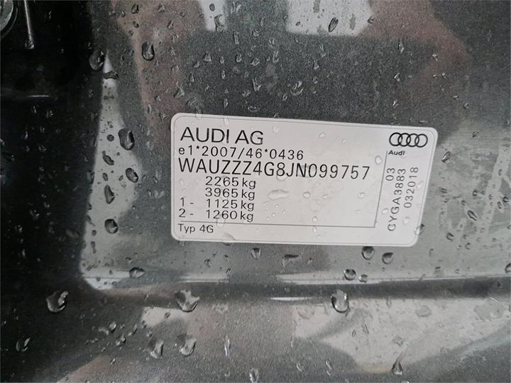 Photo 13 VIN: WAUZZZ4G8JN099757 - AUDI A6 AVANT 