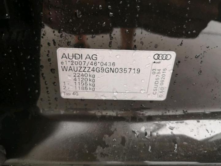 Photo 6 VIN: WAUZZZ4G9GN035719 - AUDI A6 