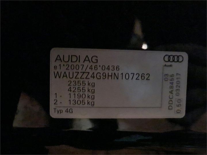 Photo 4 VIN: WAUZZZ4G9HN107262 - AUDI A6 