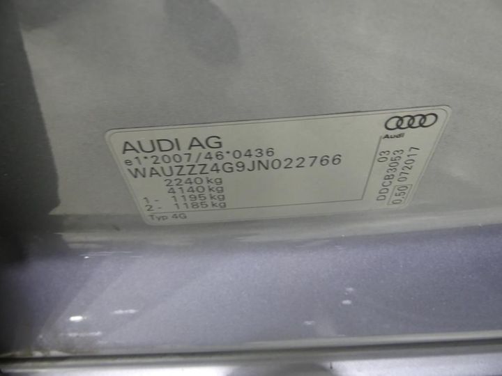 Photo 4 VIN: WAUZZZ4G9JN022766 - AUDI A6 