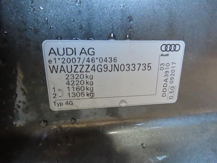 Photo 12 VIN: WAUZZZ4G9JN033735 - AUDI A6 AVANT 