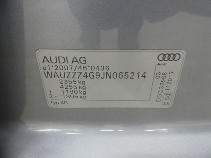 Photo 14 VIN: WAUZZZ4G9JN065214 - AUDI A6 AVANT 