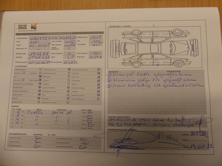 Photo 25 VIN: WAUZZZ4G9JN065214 - AUDI A6 AVANT 