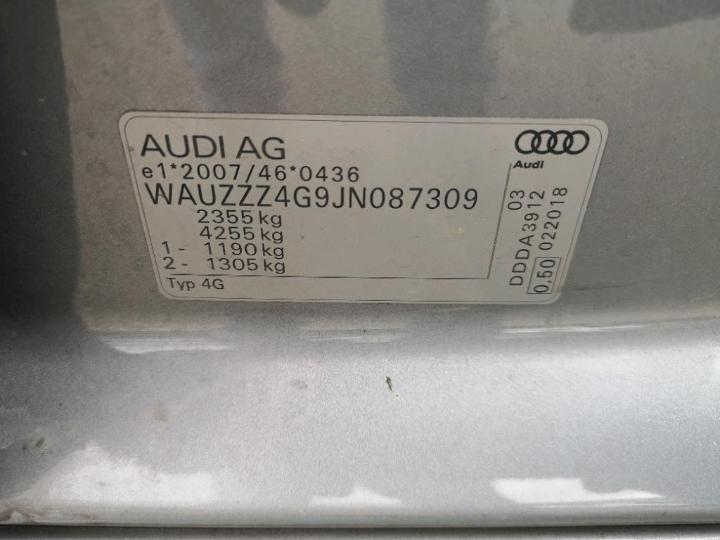 Photo 37 VIN: WAUZZZ4G9JN087309 - AUDI A6 AVANT 