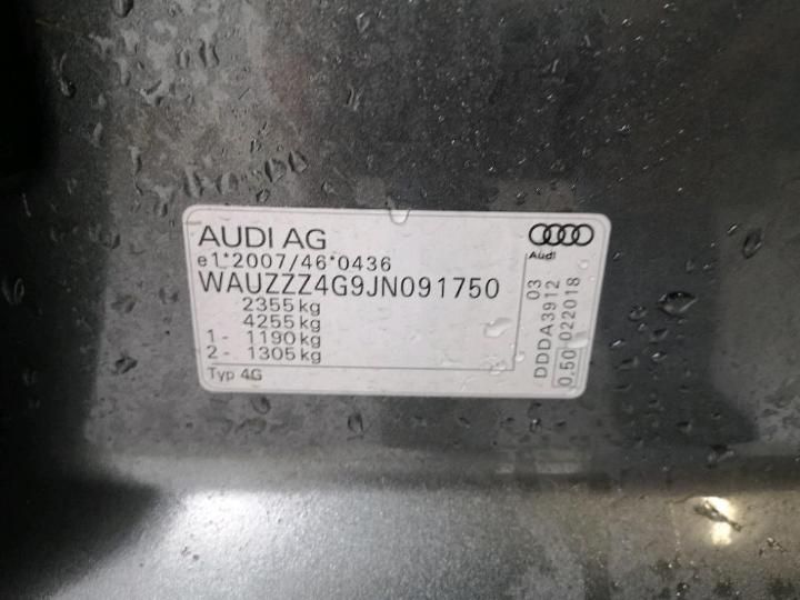 Photo 13 VIN: WAUZZZ4G9JN091750 - AUDI A6 AVANT 