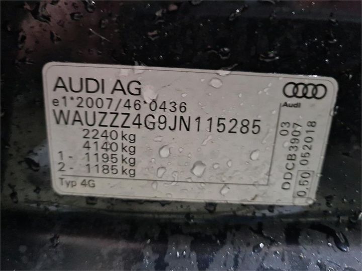 Photo 8 VIN: WAUZZZ4G9JN115285 - AUDI A6 