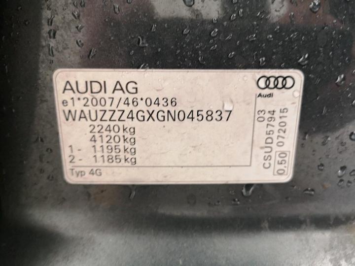 Photo 6 VIN: WAUZZZ4GXGN045837 - AUDI A6 