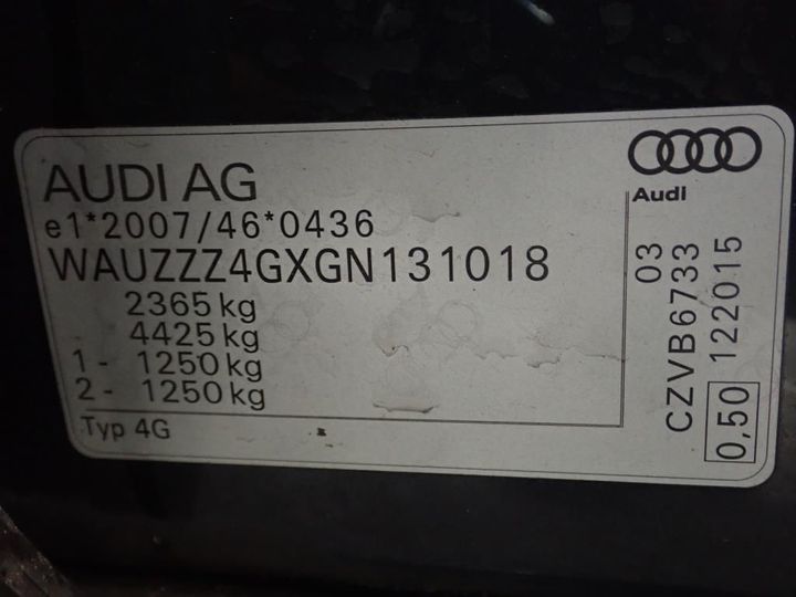 Photo 11 VIN: WAUZZZ4GXGN131018 - AUDI A7 SPORTBACK 