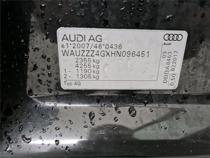 Photo 13 VIN: WAUZZZ4GXHN096451 - AUDI A6 AVANT 