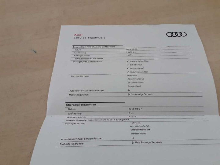 Photo 20 VIN: WAUZZZ4GXJN049216 - AUDI A6 AVANT 2.0 TDI 