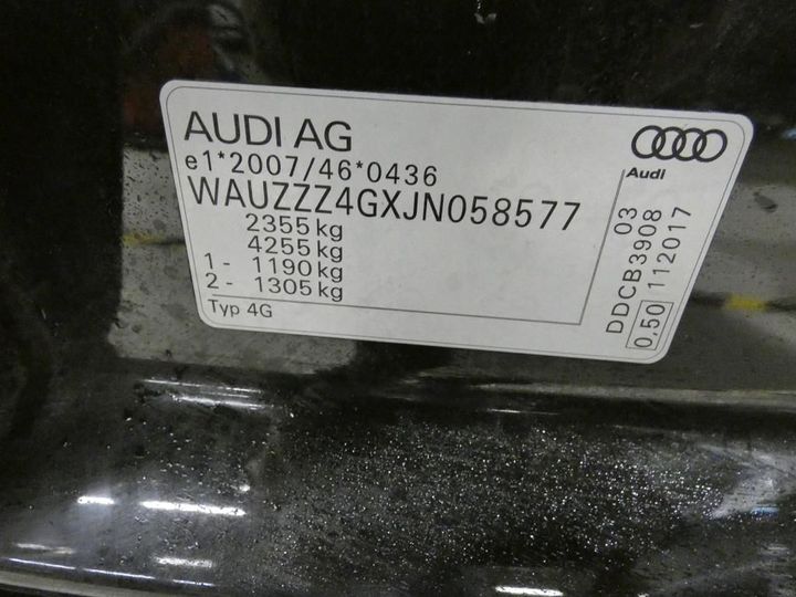 Photo 4 VIN: WAUZZZ4GXJN058577 - AUDI A6 AVANT 