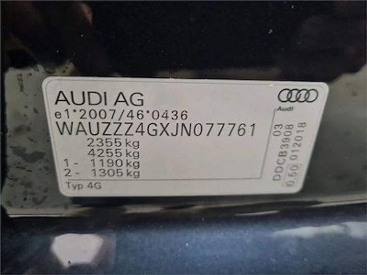 Photo 11 VIN: WAUZZZ4GXJN077761 - AUDI A6 