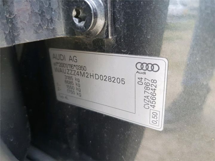 Photo 14 VIN: WAUZZZ4M2HD028205 - AUDI Q7 