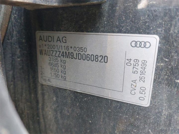 Photo 10 VIN: WAUZZZ4M9JD060820 - AUDI Q7 