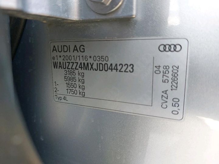 Photo 3 VIN: WAUZZZ4MXJD044223 - AUDI Q7 