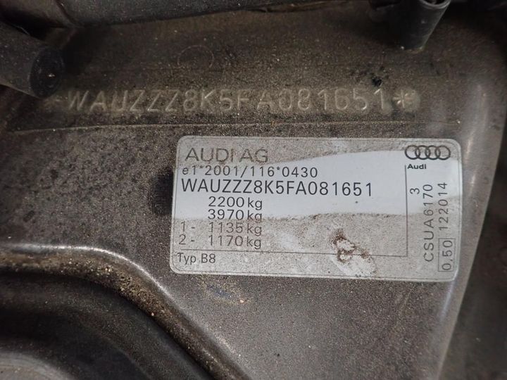 Photo 14 VIN: WAUZZZ8K5FA081651 - AUDI A4 AVANT 