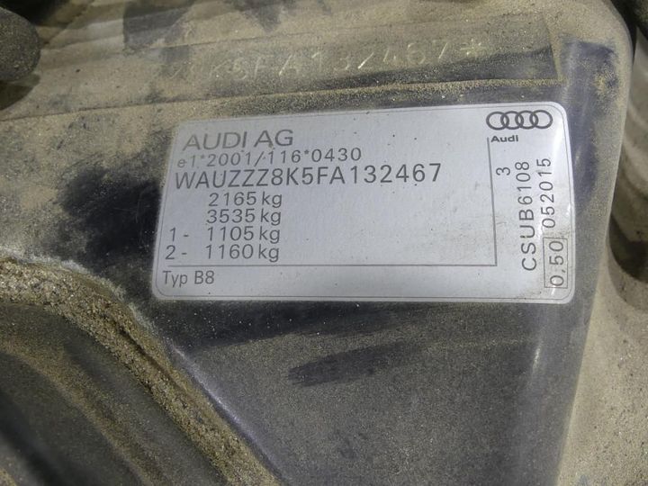 Photo 8 VIN: WAUZZZ8K5FA132467 - AUDI A4 AVANT 