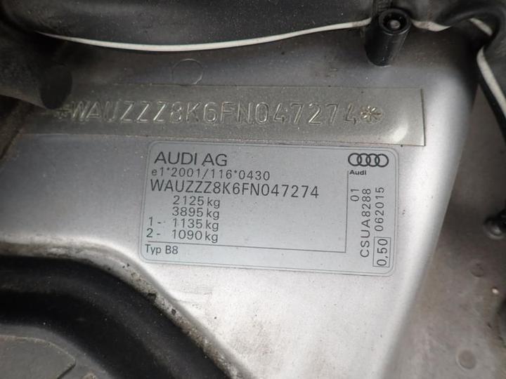 Photo 13 VIN: WAUZZZ8K6FN047274 - AUDI A4 4P 