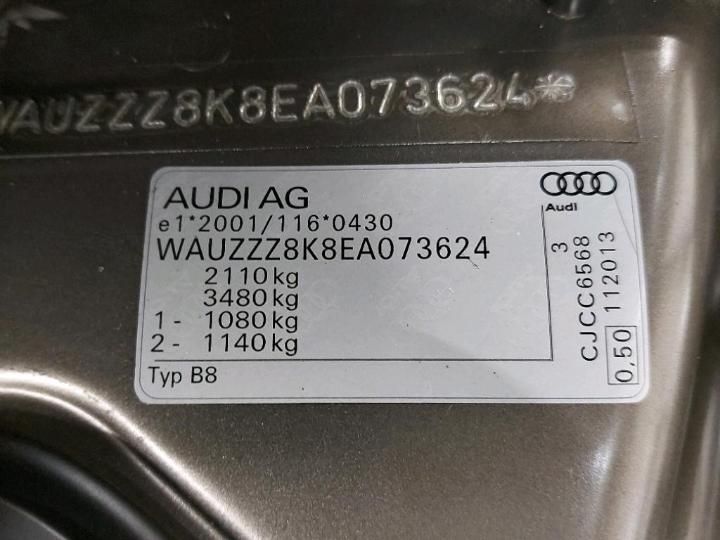 Photo 6 VIN: WAUZZZ8K8EA073624 - AUDI A4 