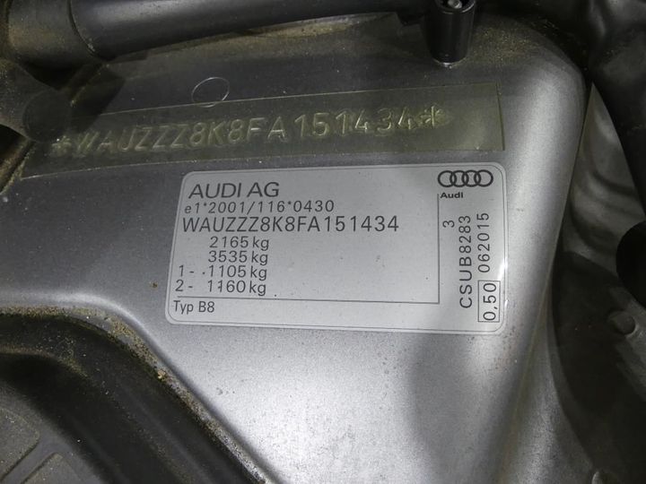 Photo 4 VIN: WAUZZZ8K8FA151434 - AUDI A4 AVANT 